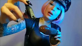 Hardcore BBC throat training and breath-play ( Big black cock )