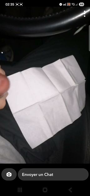Ejaculation in my car