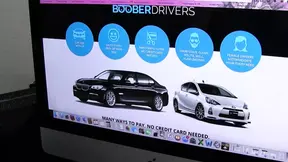 Big-Titted MILF bounces along in her car