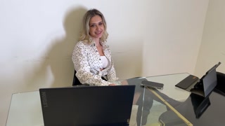 The secretary is cheating on her boss with his friend