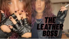 The Woman in Leather Is in Control