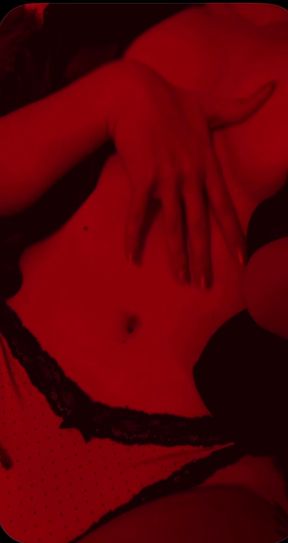 Some teasing in my red room