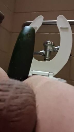Fucking My Hole with a Cucumber