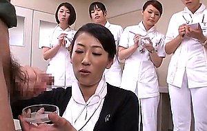 Handjob clinic - sperm-extracting nurses