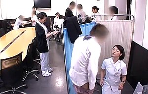 Handjob clinic - sperm-extracting nurses