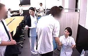 Handjob clinic - sperm-extracting nurses