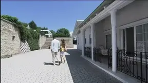 Sexy Tia Carrera puts her big tits at the disposal to please