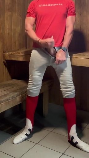 Alpha Jock Fun in the Sauna with Jockdad87 Part 8