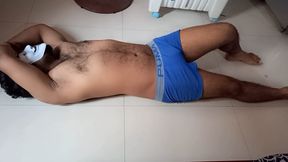 Hairy uncle lay down after hardcore sex midnight after sex