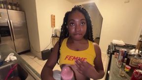 Big Dick Down My Throat in the Kitchen Like a Atl Hoe See Me Live on Fambase