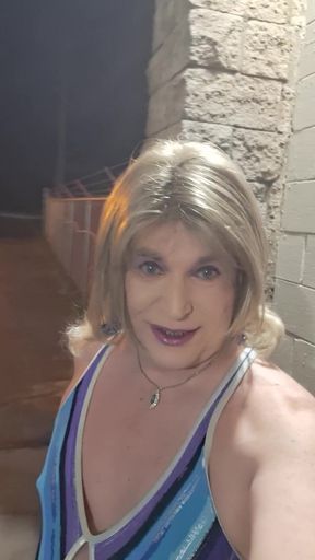 Showing off While Washing My Car!