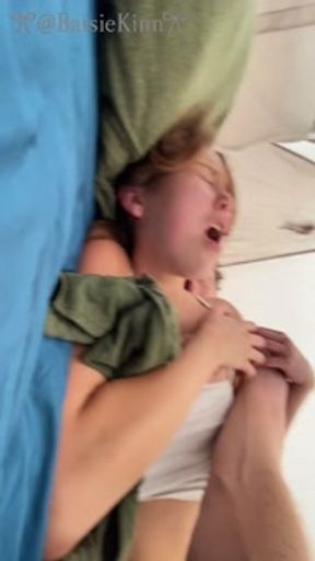 Camping in the Redwoods — We Fuck in Our Exposed Tent, Foster Kittens Play in the Background 🌲🐾😏