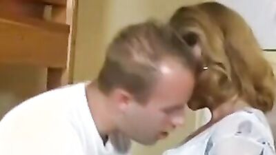 Sexy Cougar Fucks Young Stud Voyeur with Naughty Toys in Nude Video