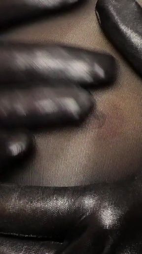 Worshipping My Encased Tits