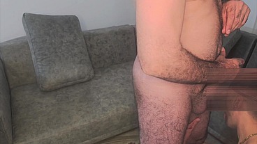 Tight Ass Moaning Chained of Mine Begging to Be Gapped Explodes My Cum