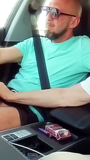 Family car ride with stepmom   Clip 1