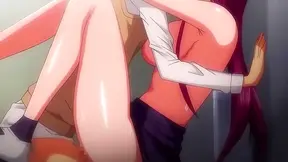 Busty Blonde Trans Babe Rides Big Dick Raw in Hot Hentai Action