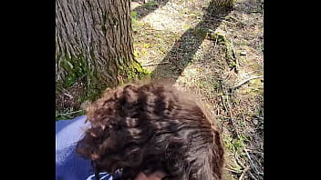 Cruising For Girlcock in the Woods POV