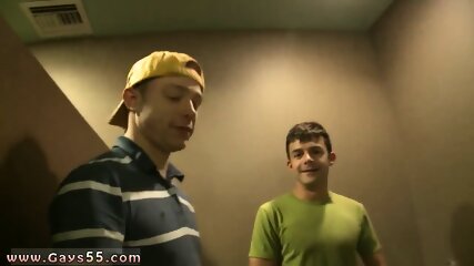 Baseball players having gay sex Busted in the Bathroom