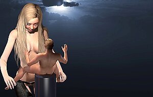 3D Giantess POV futa cum Busty Teen Fantasy Teaser Anime Hentai