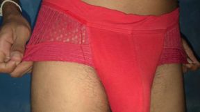 Poor Twink Boy Shows His Torn Loose Underwear, Donate to Buy New Underwear, Sri Lanka Gay Boy