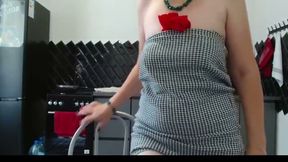 She Took off Her Panties to Reveal Her Naked Pussy.