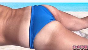 Do you like dicks sticking out of your swimsuit? ???? Masturbation &mdash;  handjob &mdash;  ejaculation &mdash;  secret schoo