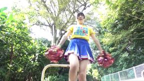 Adorable Cheerleader Sakura Shino Flaunts Her Gorgeous Curves