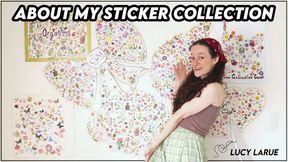 About My Sticker Collection