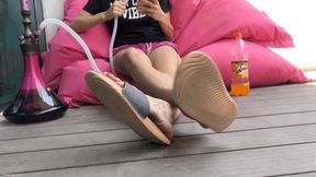 DIRTY FEET SMOKING HOOKAH - MOV HD