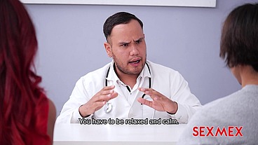 SEXMEX - THE HOTTIE LETS THE DOCTOR TAKE CARE OF HER . Yorgelis Carrillo