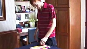Redhead Tristian Jerking Off