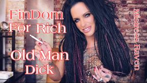 FINDOM FOR RICH OLD MAN DICK