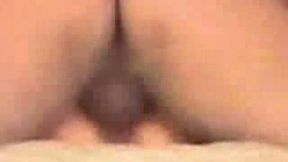 Eating my sizzling hot wife's creampied pussy after mish sex