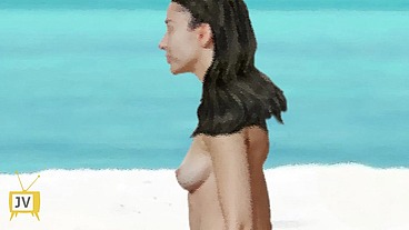 En la Playa Nudista con mi familia [Parte 3]