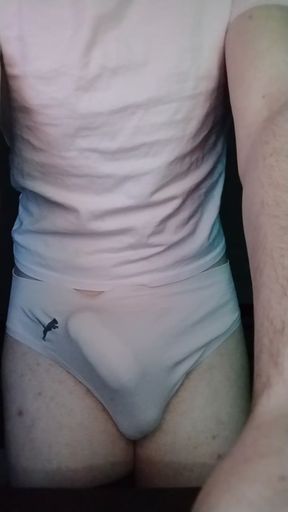 Male Onlyfans Model in White Tank Top