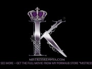 Mistress Kennya: Orgasm control preview