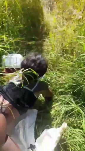 Couple Sex in the Middle of a Safari Tour