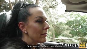 MATURE4K  Texas Patti is having wild kinky sex in the Czech woods