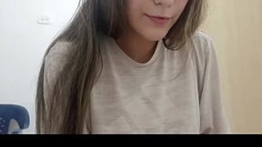 Spanish-Originated Homemade XXX: Hot Babe Craves My Room, Sucks, Pounds Me Roughly