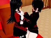 RWBY - Ruby X Raven Yuri Hentai