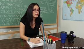 naughty student