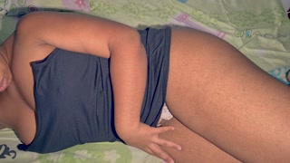 Waiting for a horny guy on my bed