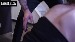 Daddy Pascal White grabs his rock hard cock&#x1F32D; and pleasures a busty MILF Primal Moon