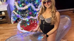 Evil-Lyn2912 rides on a GL500 crystal blue with a spike-bra