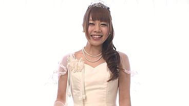 Sexy japanese bride teen is fucked by hard cock dress white lingerie