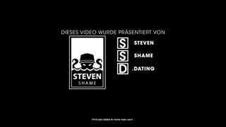 CURVY GIRL GETS BIG COCK: Swiss MERMAID HAIRED GIRL fucked PUBLIC TOILET! Steven Shame Dating