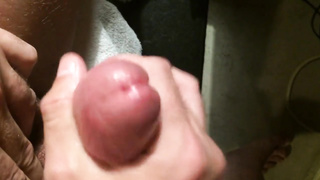 Close up jerk off with spurting cumshot 5