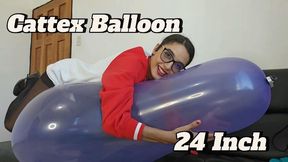 Marianna with cattex balloon 24 inch LONG NECK - PART 1