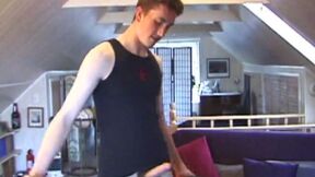 ”Huge Cock Derek Jacks Off”